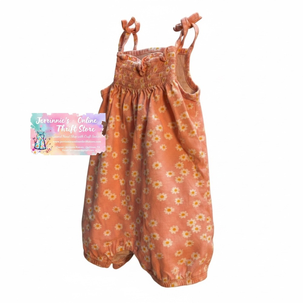 Bundles Baby Place Daisy Romper 9-12M